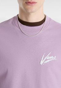 Vans BRUSH SCRIPT LOOSE FIT - T-Shirt print - lavender mist