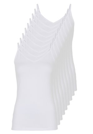 9-PACK W NARROW STRAP - Undertrøjer - white