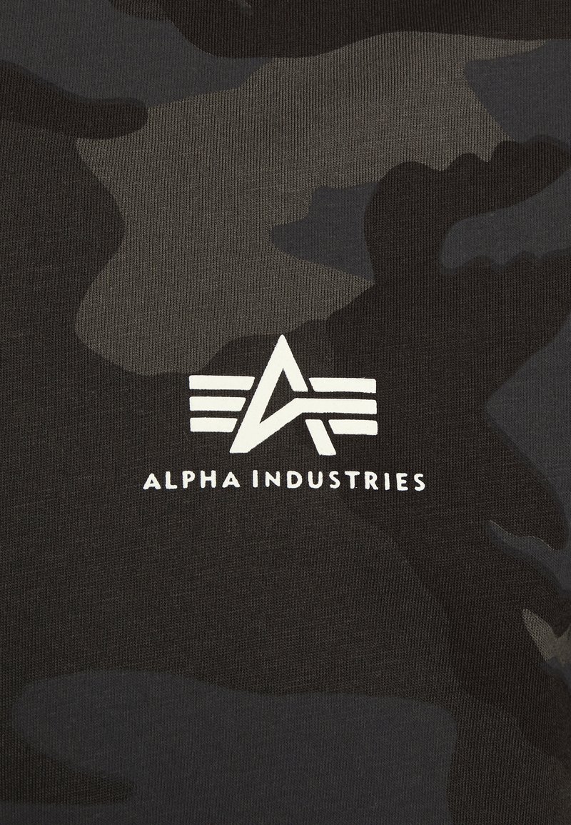 Alpha Industries Basic T-shirt black/mottled black