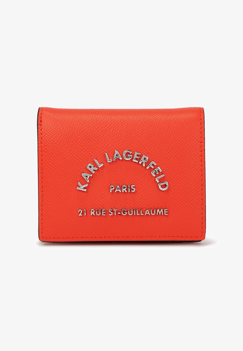 KARL LAGERFELD RUE ST-GUILLAUME METAL SMALL BIFOLD - Geldbörse - poppy ...