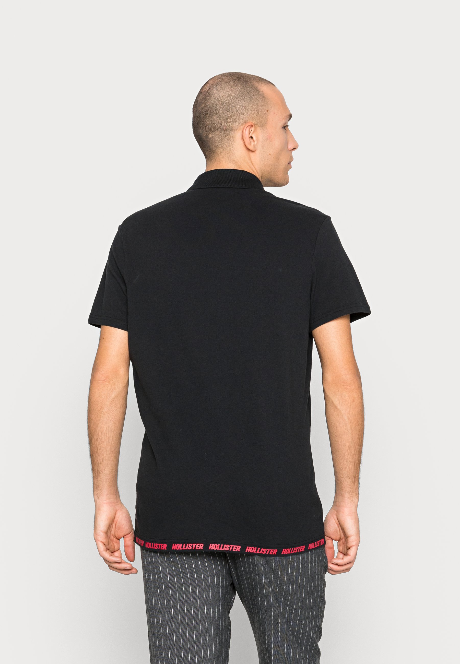 Hollister black polo shirt Clearance