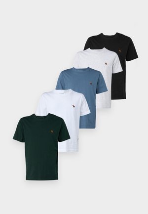 5-Pack Signature Icon Tees - T-shirt basic - black/scarab/blue/white
