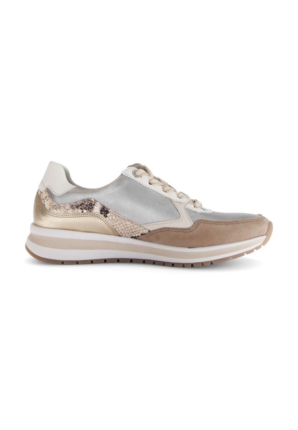 LOW - Sneaker low - argento sand latte