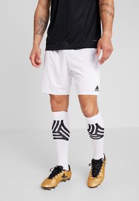adidas Performance PARMA 16 SHO - Kurze Sporthose - white/black