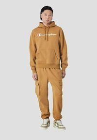 Champion ICONS CONTRAST LOGO LARGE - Sudadera - brown