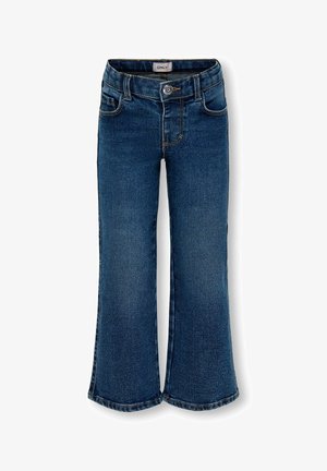 ONLY MINI, WIDE-FIT JEANS KMGBLAIR WIDE LEG FIT JEANS - Jeans Relaxed Fit - medium blue denim