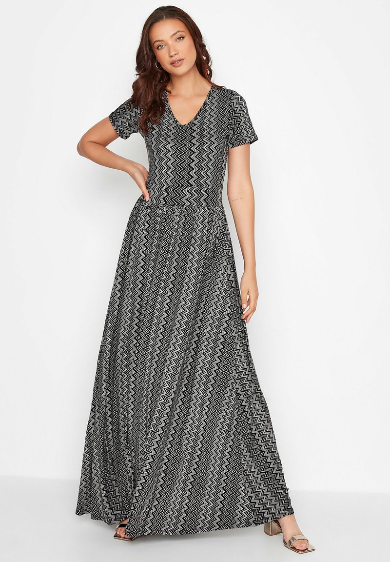 Long Tall Sally PRINT Robe longue black/noir ZALANDO.FR