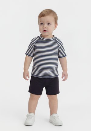 Surferské tričko - blue stripe