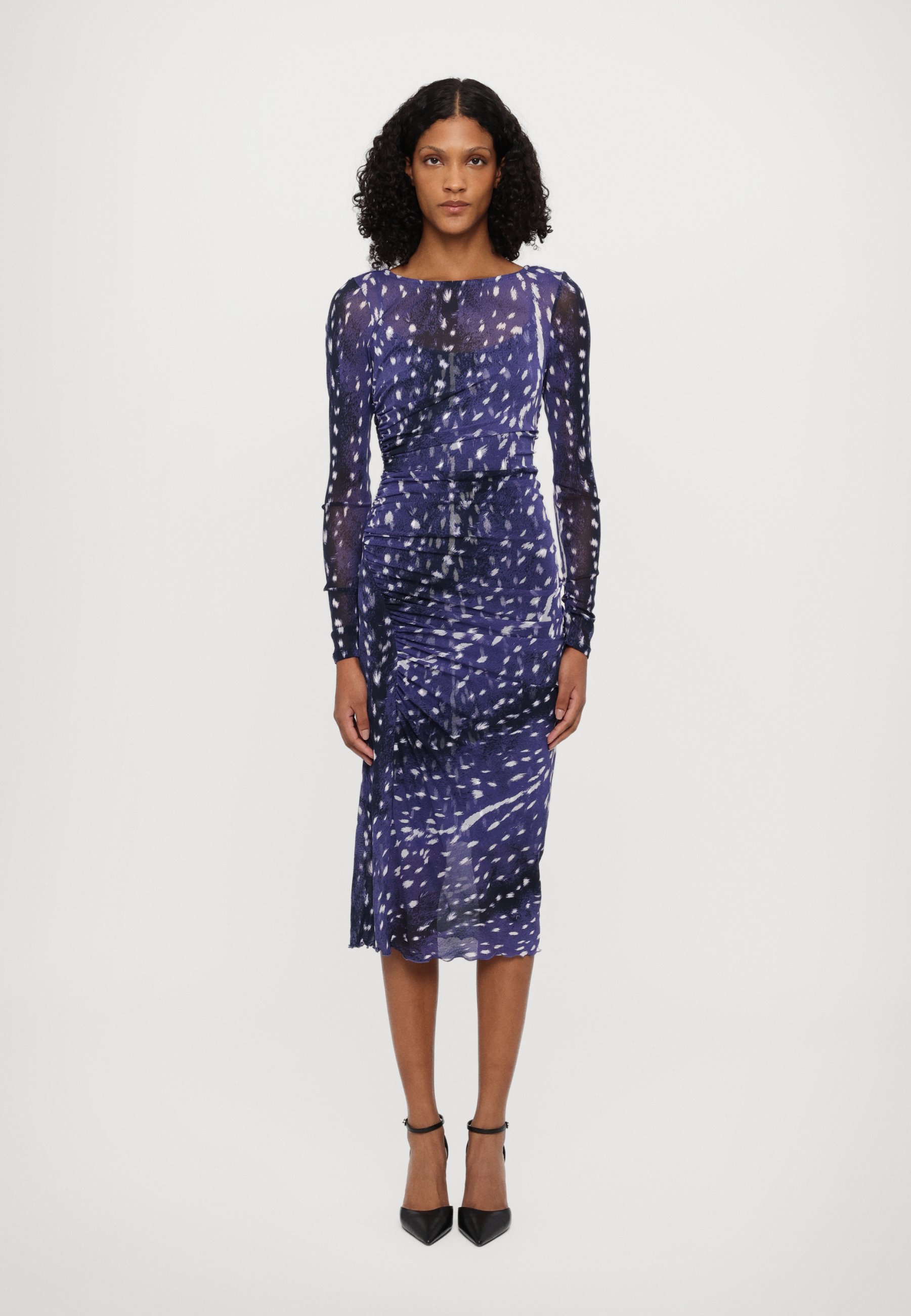 DIANE von FURSTENBERG  シアートップス Prita Silk Georgette Shirt Dress – Diane von Furstenberg