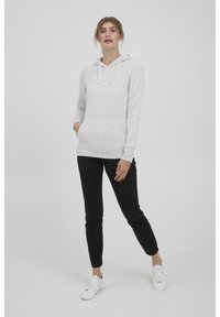 Oxmo OXOLIVE - Kapucni - oyster gray melange