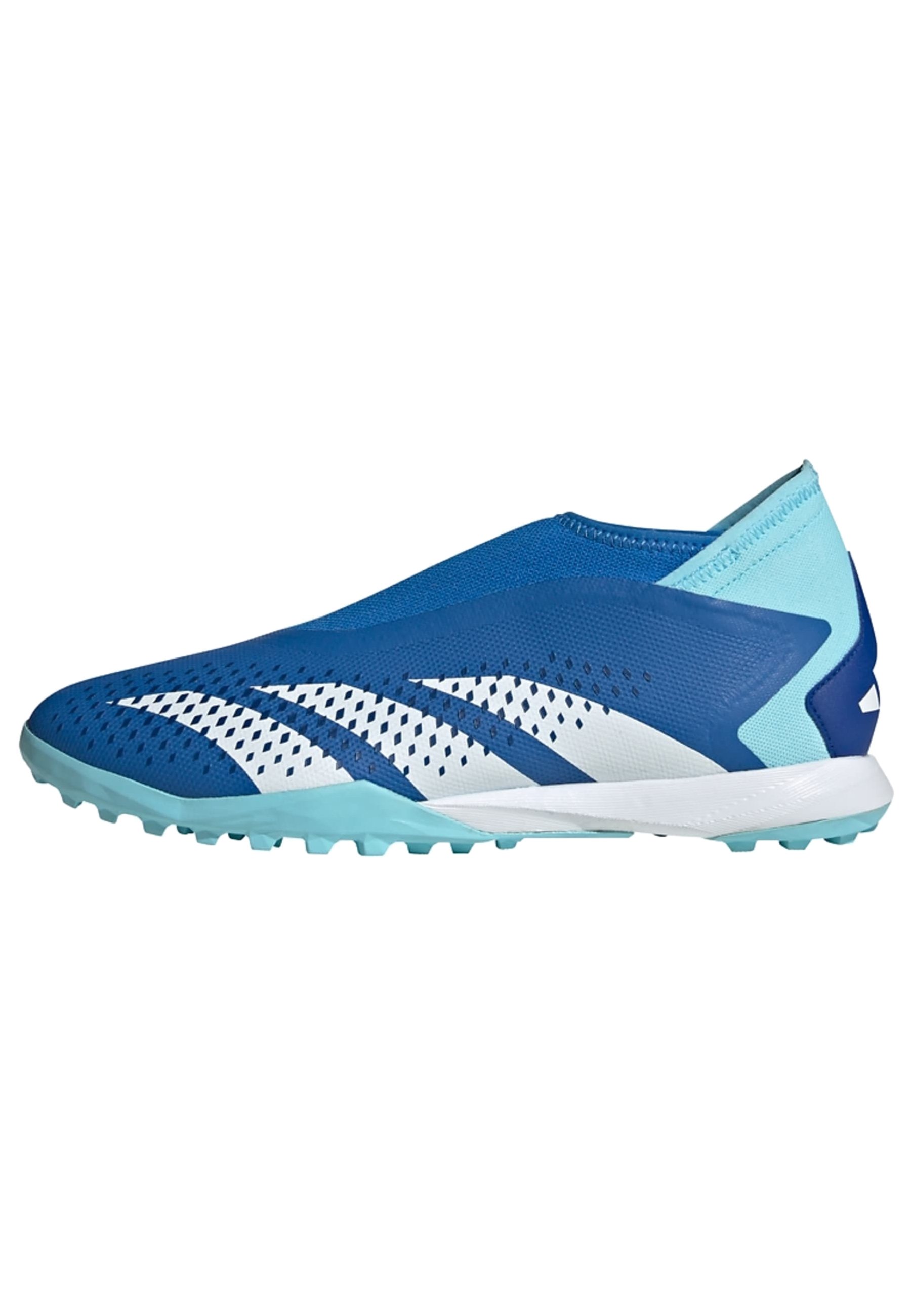 adidas Performance PREDATOR ACCURACY 3 LACELESS - Fußballschuh Multinocken  - bright royal cloud white bliss blue/royal