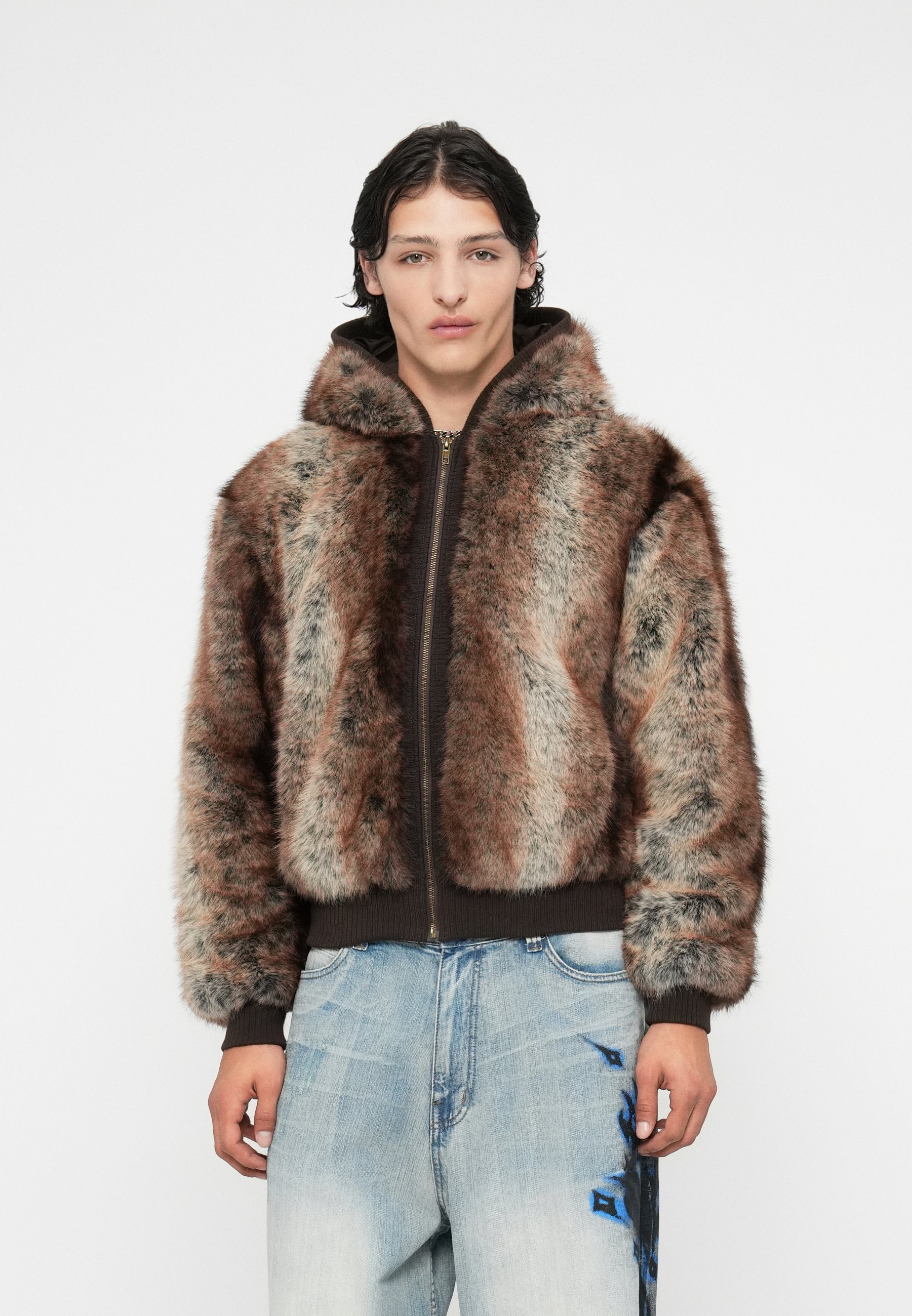 Jaded London ZIP THROUGH JACKET UNISEX - Winter jacket - multi