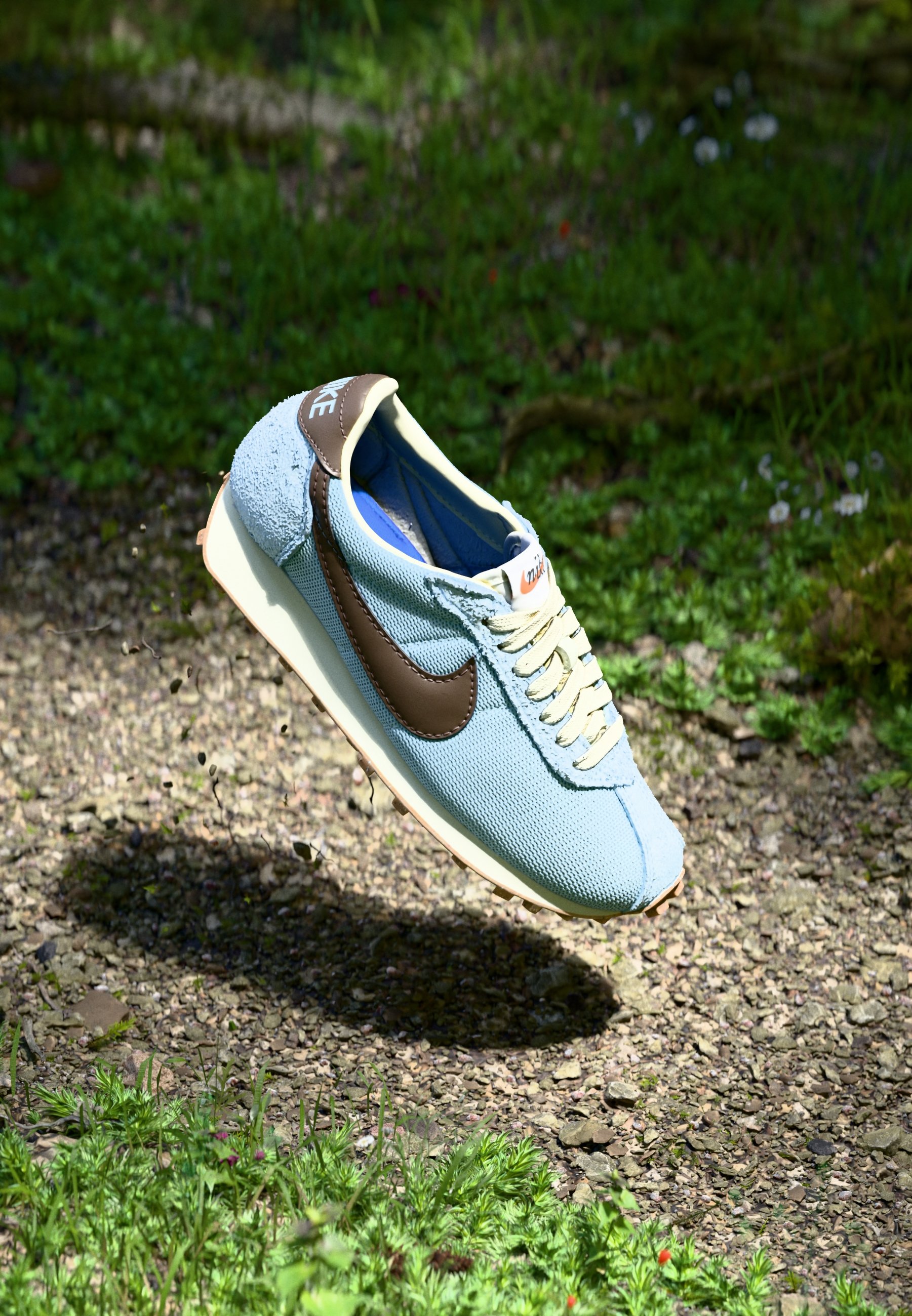ナイキ Nike Womens LD-1000 Light Armory Blue Baroque Brown Nike LD-1000 Trainers Light Armory Blue Baroque Brown