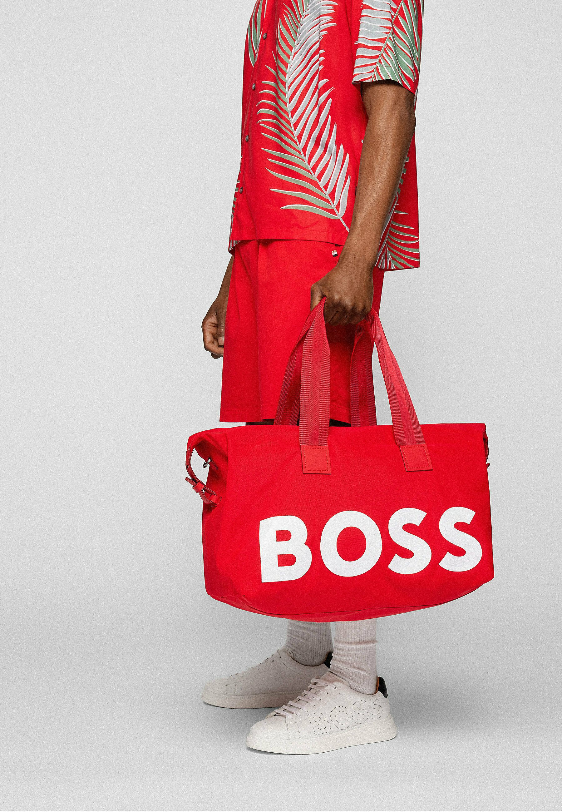 BOSS CATCH HOLDALL - Borsa da viaggio - red/rosso - Zalando.it