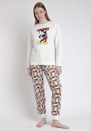 MANGA LARGA BEST MICKEY SET - Conjunto de pijama - crudo
