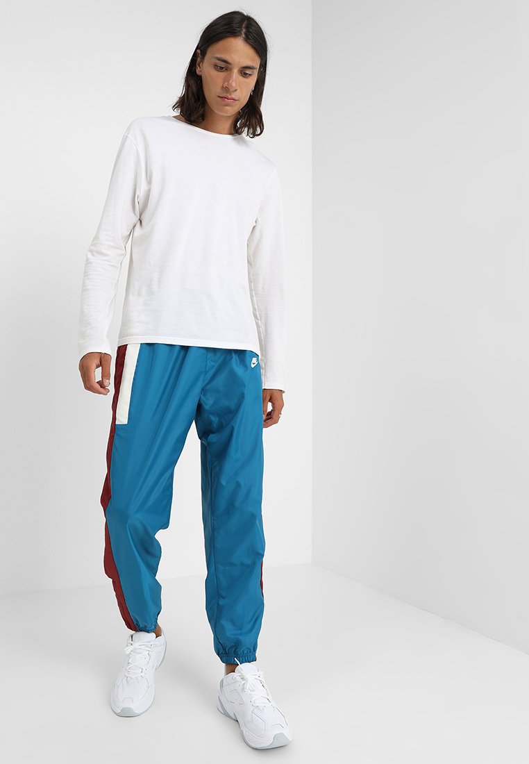 Nike Sportswear RE-ISSUE - Pantaloni sportivi - green abyss/blu - Zalando.it