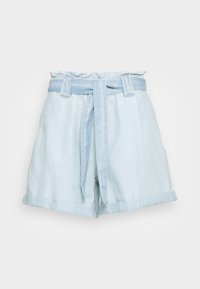 Short Jean Femme ONLY Onlbea Smilla - Tissu Tencel Écoresponsable - Coupe Loose Décontractée