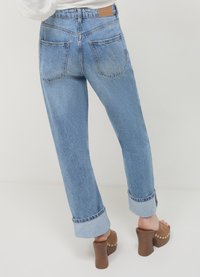 Calliope Jeans a sigaretta - blu denim medio