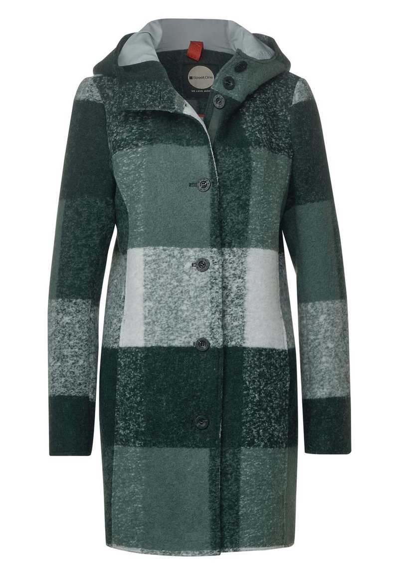 Street One Wintermantel dark green/dunkelgrün (Pre-owned