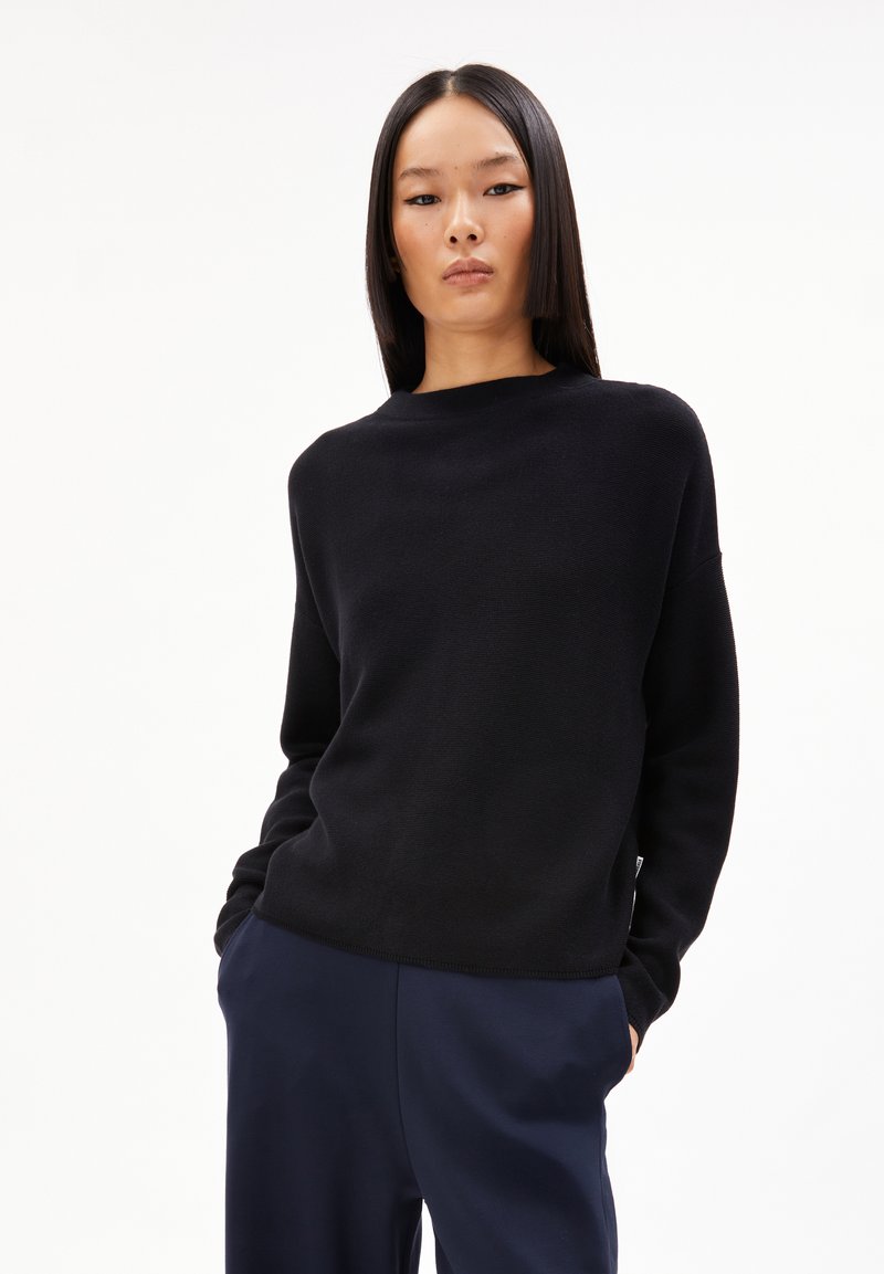 ARMEDANGELS - MERINA LINKS - Jumper - black, Enlarge