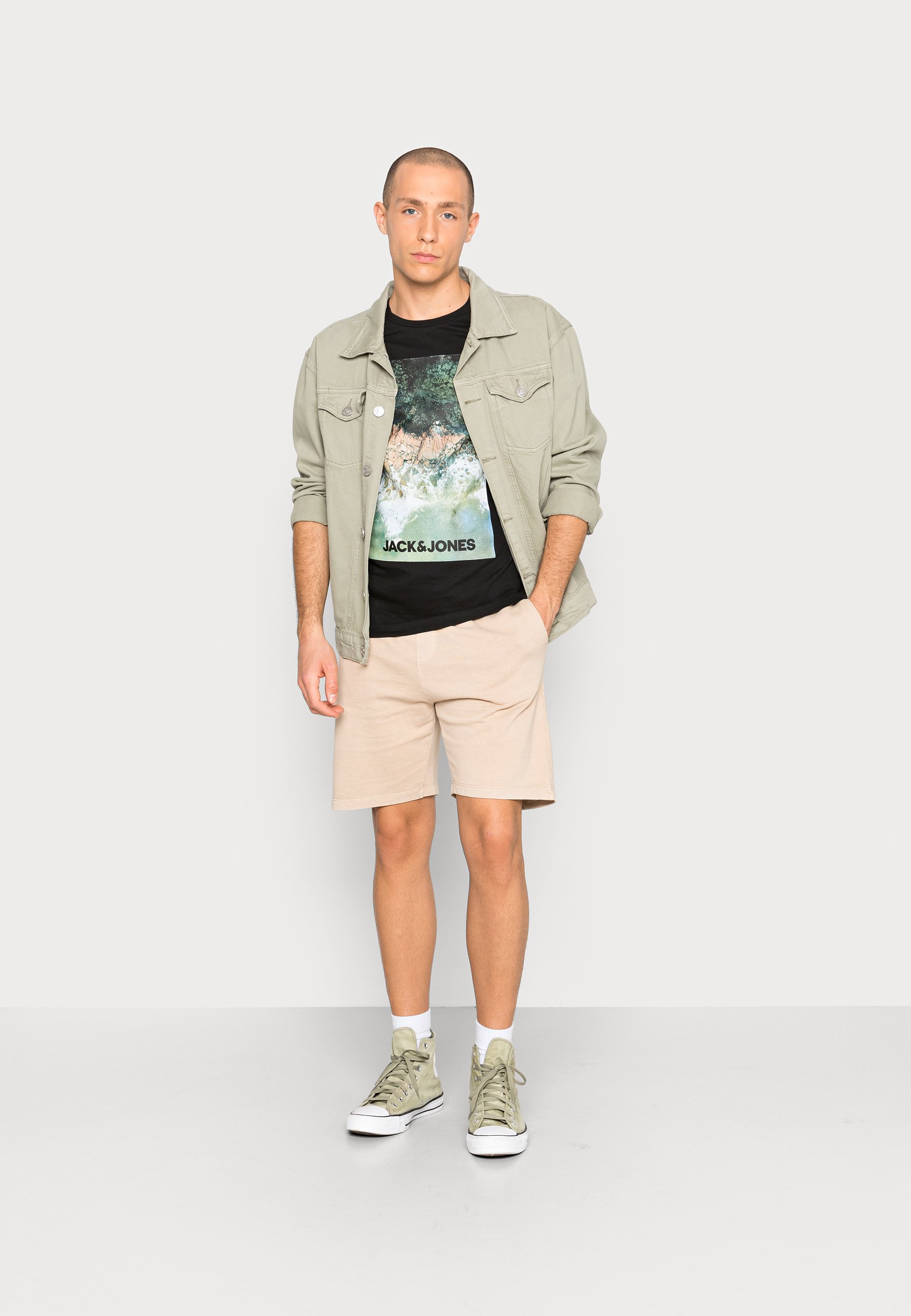 Jack \u0026 Jones JPSTRUSH - Shorts - peyote 