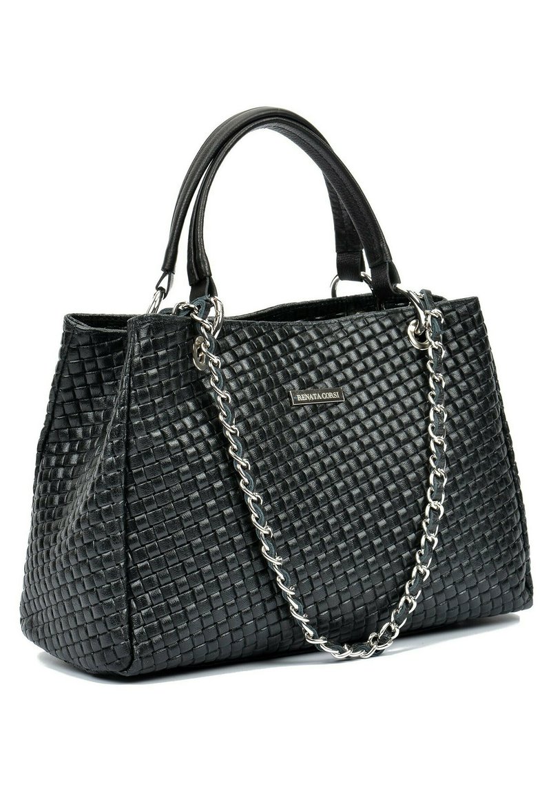 Damen Handtaschen | Renata Corsi Shopping Bag schwarz - LS27436 Damen Handtaschen | Renata Corsi Shopping Bag schwarz - LS27436