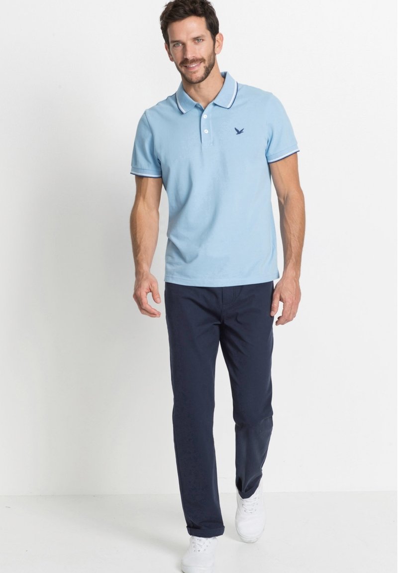 bonprix CLASSIC STRETCH STRAIGHT FIT Pantaloni blue/blu scuro