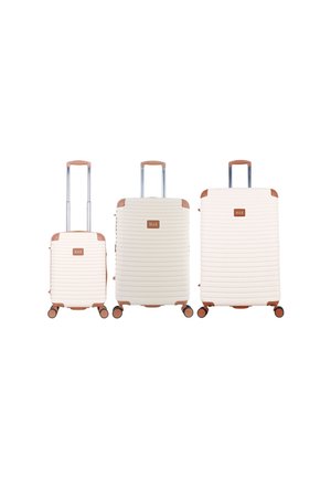 SET GLAM - Luggage set - cream