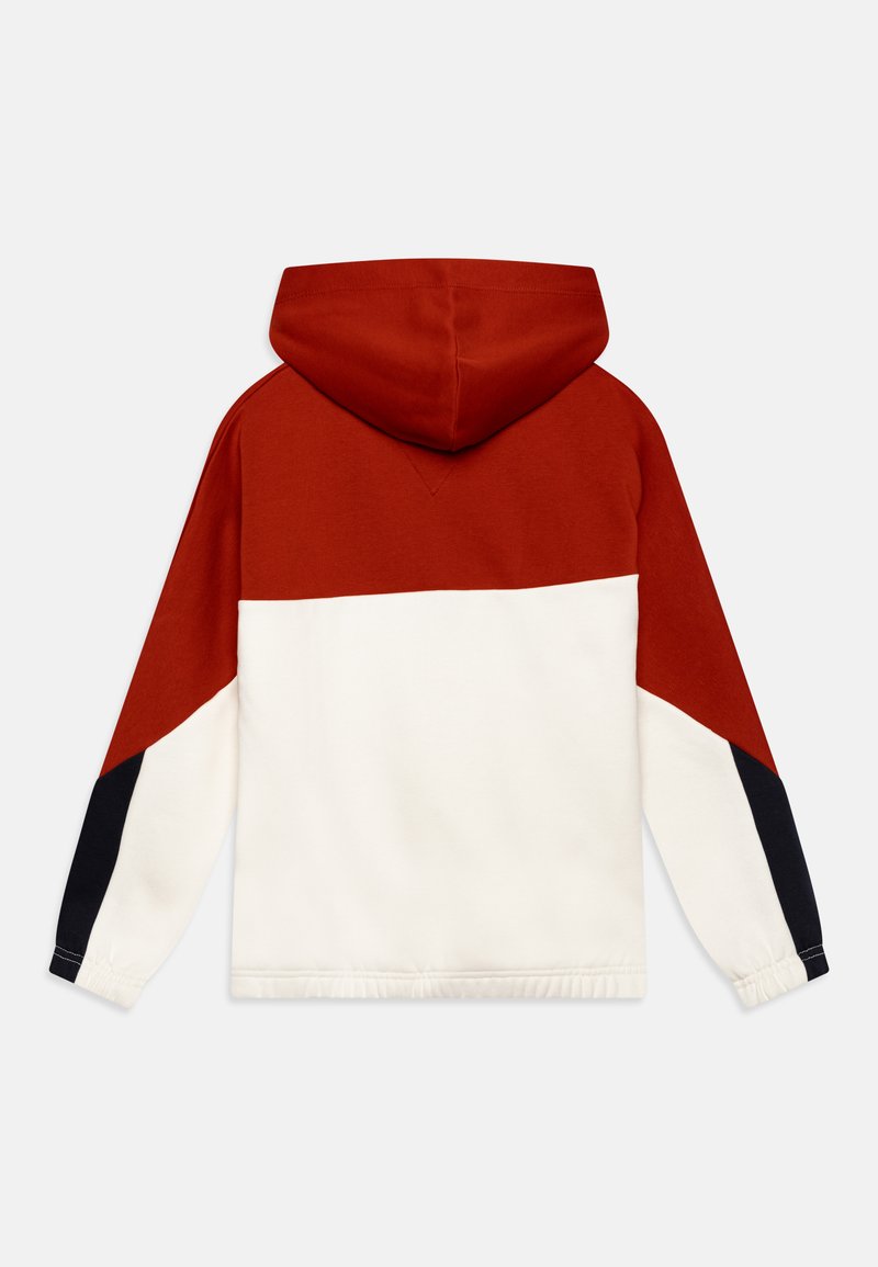 Tommy Hilfiger COLORBLOCK FLEECE HOODIE Hoodie ancient white