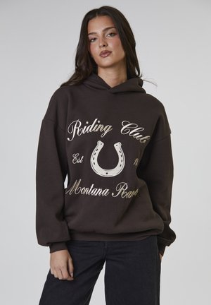 Hoodie - brown