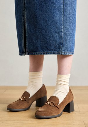 WALK PLEASURE - Classic heels - mud