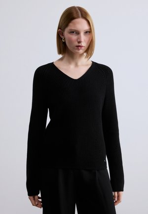 FARDELLINA - Maglione - black