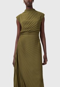 AllSaints RAYANNA - Maxi-jurk - fango green