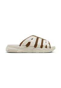 Nike Sportswear AIR MORE UPTEMPO - Mulas - lt british tan sail lt orewood brn-clear