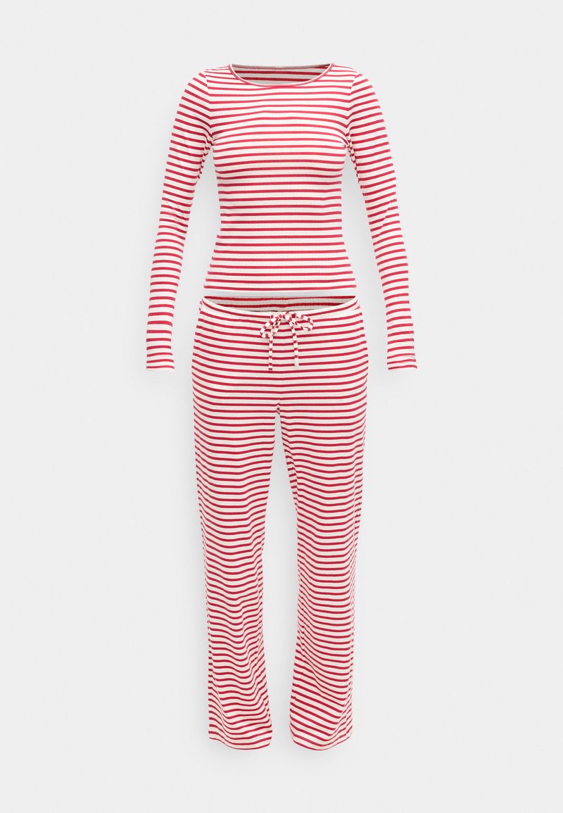 Lindex DROP NEEDLE - Pyjama set - red - Zalando.co.uk
