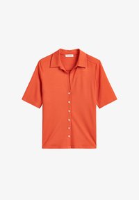 Unselected, burnt red