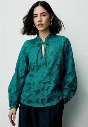 LONG SLEEVE  - Bluse - teal blue