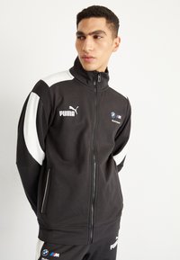 Puma - BMW MMS MT7+ JACKET - Vetoketjullinen college - black Pienoiskuva 1