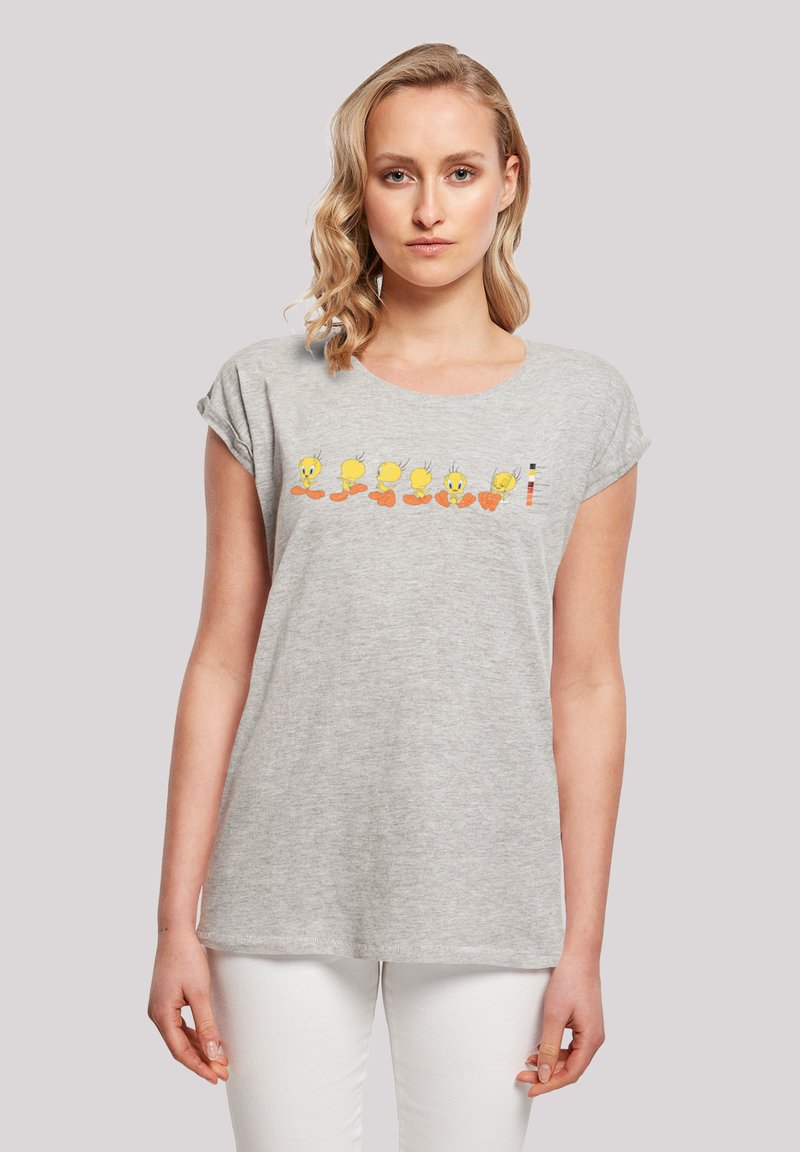 F4NT4STIC LOONEY TUNES TWEETY PIE - T-shirt z nadrukiem