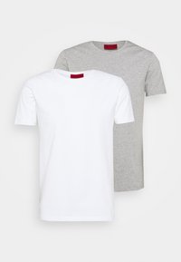 ROUND 2 PACK - T-shirts basic - white/grey
