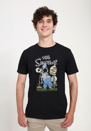 THE SIMPSONS TREEHOUSE - Triko s potiskem - black