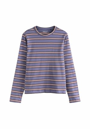 Next, PETITE FIT - LONG SLEEVE STRIPE CREW NECK T-SHIRT - Long sleeved top - blue stripe