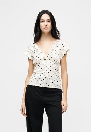 Top - white/black