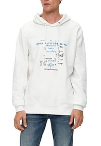 s.Oliver Kapuzenpullover - weiß