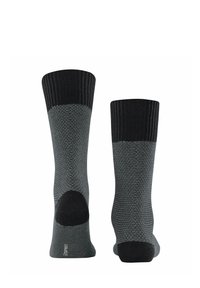 Esprit COZY PIQUÉ BOOT - Socken - black