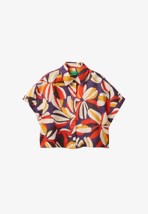 United Colors of Benetton, Button-down blouse - multicolor