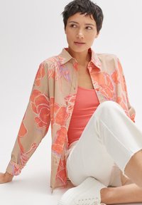 OPUS FENLO BLOOM - Button-down blouse - watermelon