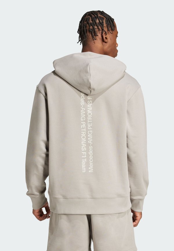 MERCEDES - AMG PETRONAS FORMULA ONE TEAM PREMIUM MEN - Hoodie - putty beige alumina4