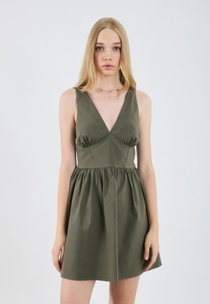 Day dress - olive