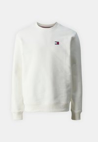 Tommy Jeans BADGE CREW - Sweatshirt - ancient white